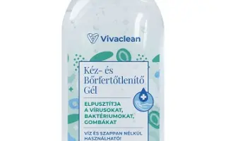 Vivaclean kéz- és bőrfertőtlenítő gél 110 ml 1